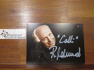 Bild des Verkufers fr Original Autogramm Reiner Calmund Bayer Leverkusen /// Autogramm Autograph signiert signed signee zum Verkauf von Antiquariat im Kaiserviertel | Wimbauer Buchversand