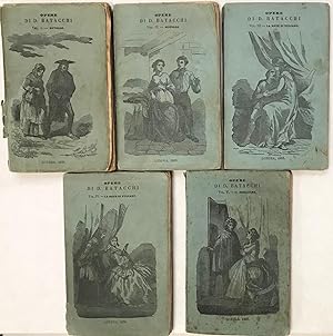 Opere di D. Batacchi [Five volumes]