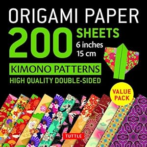 Immagine del venditore per Origami Paper 200 sheets Kimono Patterns 6 (15 cm) (Loose Leaf) venduto da AussieBookSeller