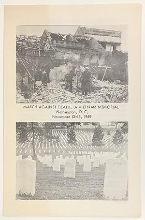 March Against Death: a Vietnam Memorial. Washington, DC. November 13-15, 1969