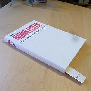 Bild des Verkufers fr Hans Eisler. Kompositionen - Schriften - Literatur. Ein Handbuch. zum Verkauf von SinneWerk gGmbH