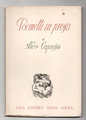 Bild des Verkufers fr Poemetti in prosa zum Verkauf von Libreria Antiquaria Pontremoli SRL