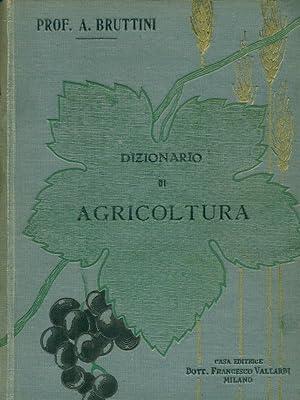 Seller image for Dizionario di agricoltura. 2 Volumi for sale by Miliardi di Parole