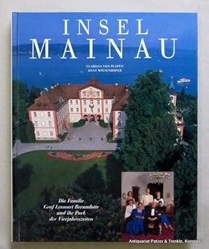 Bild des Verkufers fr Insel Mainau. Die Familie Graf Lennart Bernadotte und ihr Park der Vierjahreszeiten. Konstanz, Stadler, 1993. 4to. Mit zahlreichen farbigen fotografischen Abbildungen von Lennart Bernadotte (Makrofotografie) u.a. 152 S. Farbiger Or.-Pp. (ISBN 3797706553). zum Verkauf von Jrgen Patzer