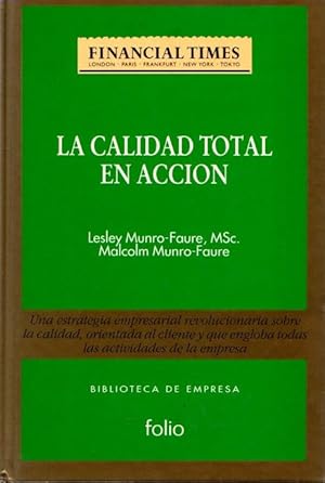 Seller image for La calidad total en acccin . for sale by Librera Astarloa