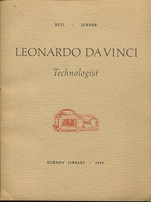 Bild des Verkufers fr Leonardo Da Vinci Technologist. zum Verkauf von Peter Keisogloff Rare Books, Inc.