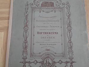 Architektonische und bildnerische Ueberreste des alten, 1838 bis 1841 von Gottfried Semper erbaut...