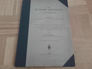 Bild des Verkufers fr Der Deutsche Brckenbau im XIX. Jahrhundert. ( 19. Jahrhundert ) Denkschrift bei Gelegenheit der Weltausstellung des Jahres 1900 in Paris. 1900 zum Verkauf von Buecherstube Eilert, Versandantiquariat