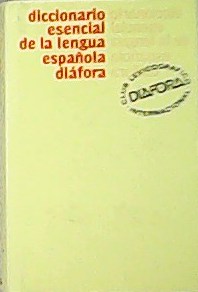 Image du vendeur pour Diccionario esencial de la lengua espaola Diafora. mis en vente par Librera y Editorial Renacimiento, S.A.