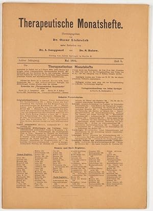 Ueber die Verwerthung des Opiums bei der Behandlung der Larynstenosen im Kindesalter (pp.197-200).