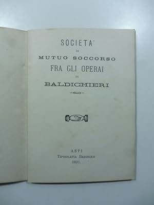 Societa' di mutuo soccorso fra gli operai di Baldichieri