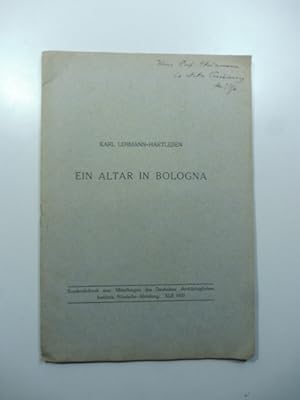 Seller image for Ein altar in Bologna for sale by Coenobium Libreria antiquaria