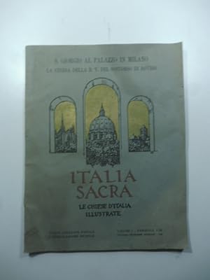 S. Giorgio al Palazzo in Milano. La chiesa della B.V. del Soccorso in Rovigo. Italia Sacra le chi...