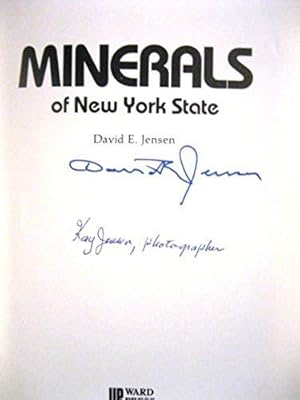 Seller image for Minerals of New York State [Signed by Author and Photographer] for sale by My November Guest Books