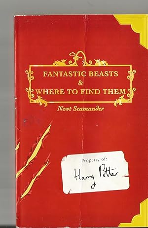 Bild des Verkufers fr Fantastic Beasts and Where to Find Them. Comic Relief. zum Verkauf von Matilda Mary's Books