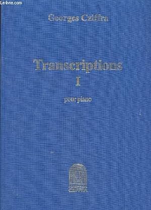 Bild des Verkufers fr Transcriptions I pour piano zum Verkauf von Le-Livre