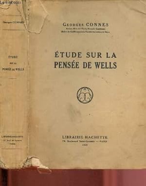 Bild des Verkufers fr Etude sur la pense de Wells zum Verkauf von Le-Livre