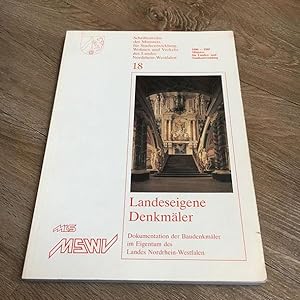 Landeseigene Denkmäler. Dokumentation der Gaudenkmäler im Eigentum des Landes Nordrhein-Westfalen.