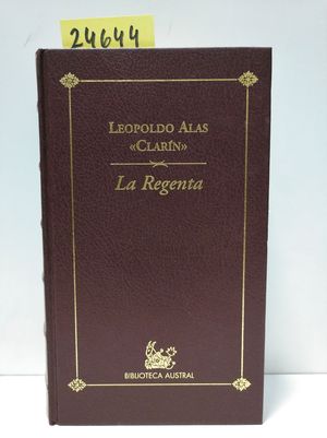 Imagen del vendedor de LA REGENTA a la venta por Librera Circus