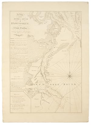 A Plan of the River and Sound of D'Awfoskee, in South Carolina, Survey'd by Captain John Gascoigne