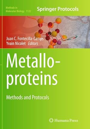 Image du vendeur pour Metalloproteins : Methods and Protocols mis en vente par AHA-BUCH GmbH