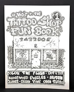 A Visit to the Tattoo Shop "Fun Book" #1: Color the Flash, Dot to dot, Crossword Puzzles, Match G...