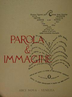 Imagen del vendedor de Parola e immagine 7 artisti scrittori, ill. in b/n. a la venta por EDITORIALE UMBRA SAS