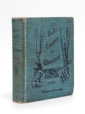 Seller image for Huit Contes  Mariani [ Edition originale - Livre ddicac par le directeur de la publication Joseph Uzanne ] Le Secret de Polichinelle par Paul Arne, illustr par Robida - Pervenche par Maurice Bouchor, illustr par Lebgue - Un chapitre indit de Don Quichotte, par Claretie, illustr par Atalaya - Explication par Jules Claretie, illustr par Robida - Les secrets des Bestes, par Frdric Mistral, illustr par Robida - Trois Filles et Trois Garons, par Montgut, illustr par Louis Morin - La Plante enchante, par Silvestre, illustr par Robida - La Panace du Capitaine Hauteroche, par Octave Uzanne, illustr par Courboin for sale by Librairie du Cardinal