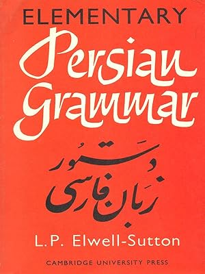 Imagen del vendedor de Elementary Persian grammar a la venta por Librodifaccia