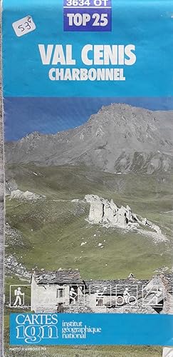 Image du vendeur pour Col du Mont Cenis - 1re dition 1989 -. Carte n 3634 OT - chelle : 1 cm = 250 mtres mis en vente par Victor76