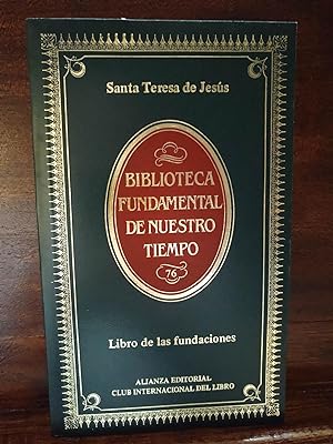 Seller image for Libro de las fundaciones for sale by Libros Antuano