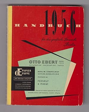 Handbuch für das grafische Gewerbe Berlin. 1956.
