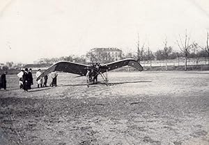 France Aviation La Fregate Monoplane De Lesseps old Photo circa 1910