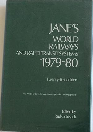 Imagen del vendedor de Jane's World Railways 1979-80 a la venta por Chris Barmby MBE. C & A. J. Barmby