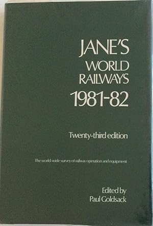 Imagen del vendedor de JANE'S WORLD RAILWAYS a la venta por Chris Barmby MBE. C & A. J. Barmby