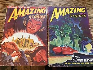Seller image for Amazing Stories 5 copies 6-45,12-46,1-47,6-47 & 7-48 for sale by Bristlecone Books  RMABA