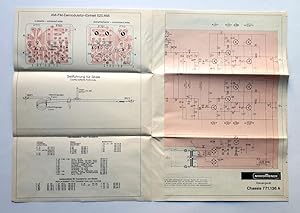 Image du vendeur pour Nordmende 5002 / 1.136 A - Chassis 771. 136 A - Technische Daten, Serviceiformationen und Bedienungsanleitung - um 1970 mis en vente par Verlag IL Kunst, Literatur & Antiquariat