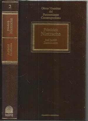 ASI HABLO ZARATHUSTRA (Obras Maestras del Pensamiento Contemporáneo 2)