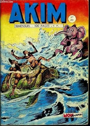 Image du vendeur pour Akim - bimensuel n217 - Matumbo, l'homme-lopard, la grande trace mis en vente par Le-Livre