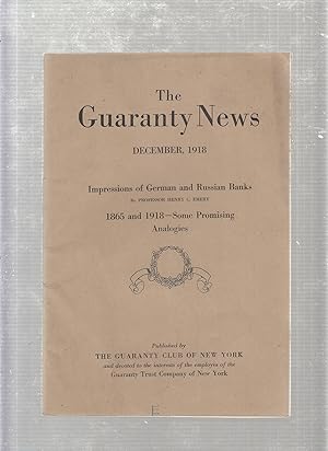 Bild des Verkufers fr Impressions of German and Russian Banks (in) The Guaranty News, December 1918 zum Verkauf von Old Book Shop of Bordentown (ABAA, ILAB)