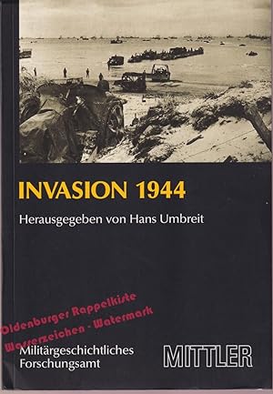 Invasion 1944 - Vorträge zur Militärgeschichte. Band 16 - Umbreit,Hans (Hrsg)