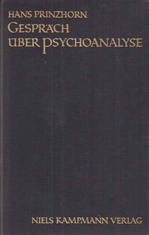 Imagen del vendedor de Gesprch ber Psychoanalyse. Zwischen Frau, Dichter und Arzt. a la venta por Fundus-Online GbR Borkert Schwarz Zerfa