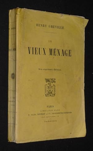 Bild des Verkufers fr Un Vieux mnage zum Verkauf von Abraxas-libris
