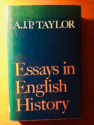 Seller image for Essays in English History for sale by Samson Books