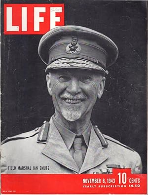 Imagen del vendedor de Life Magazine, Volume 15. No.19: November 8, 1943 a la venta por Dorley House Books, Inc.