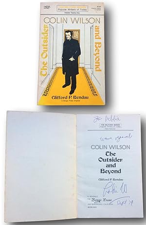 Immagine del venditore per Colin Wilson:The Outsider and Beyond [ Inscribed by Colin Wilson] venduto da John  L. Capes (Books) Established 1969