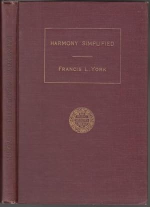 Image du vendeur pour Harmony Simplifie A Practical Introduction to Composition mis en vente par HORSE BOOKS PLUS LLC