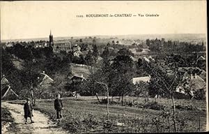 Ansichtskarte / Postkarte Rougemont le Chateau Territoire de Belfort, Vue générale