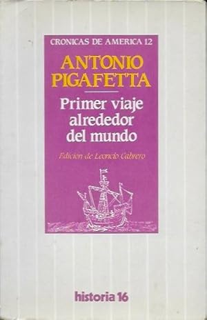 Seller image for Primer viaje alrededor del mundo (Cro?nicas de Ame?rica 12) (Spanish Edition) for sale by Bittersweet Books