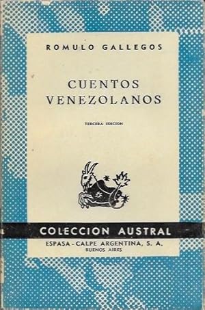 Imagen del vendedor de Cuentos Venezolanos a la venta por Bittersweet Books